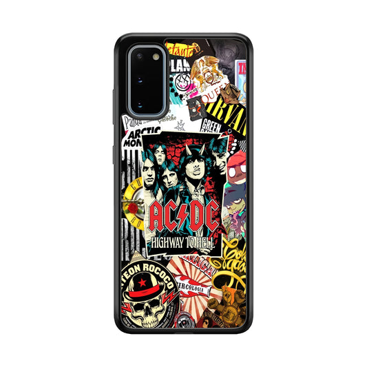 ACDC on Highway To Hell Samsung Galaxy S20 Case
