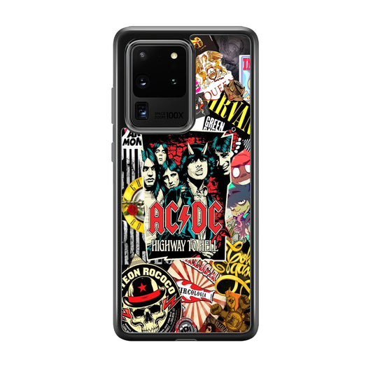ACDC on Highway To Hell Samsung Galaxy S20 Ultra Case