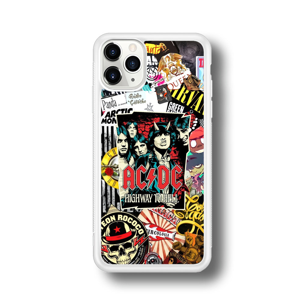 ACDC on Highway To Hell iPhone 11 Pro Case