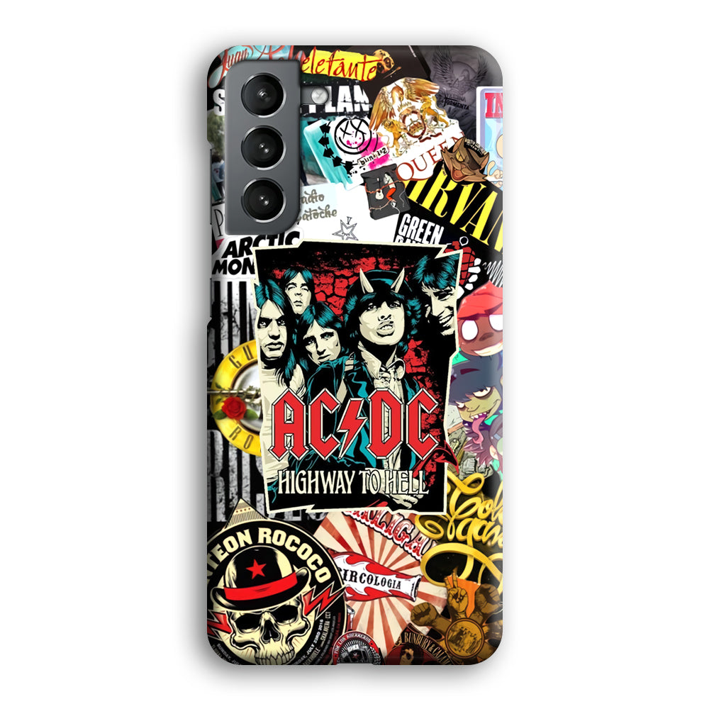 ACDC on Highway To Hell Samsung Galaxy S21 Case