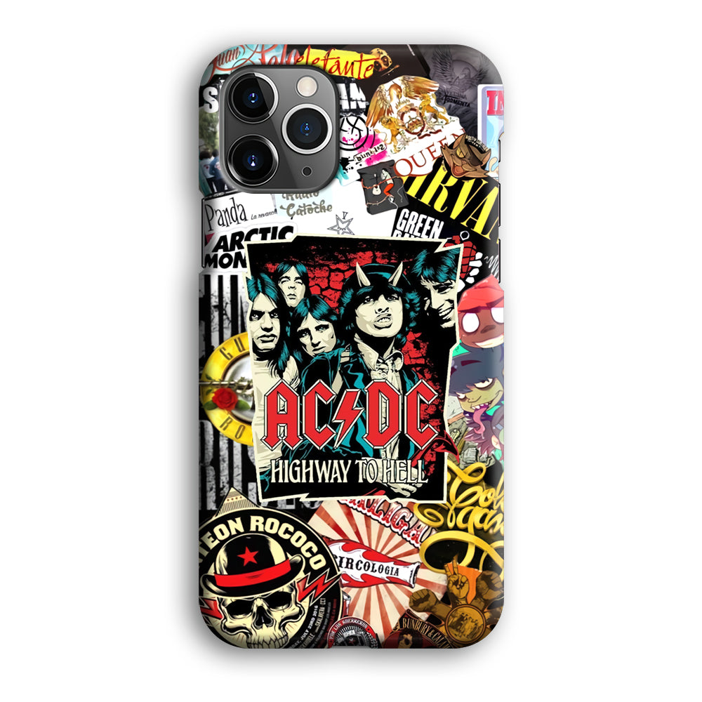 ACDC on Highway To Hell iPhone 12 Pro Case