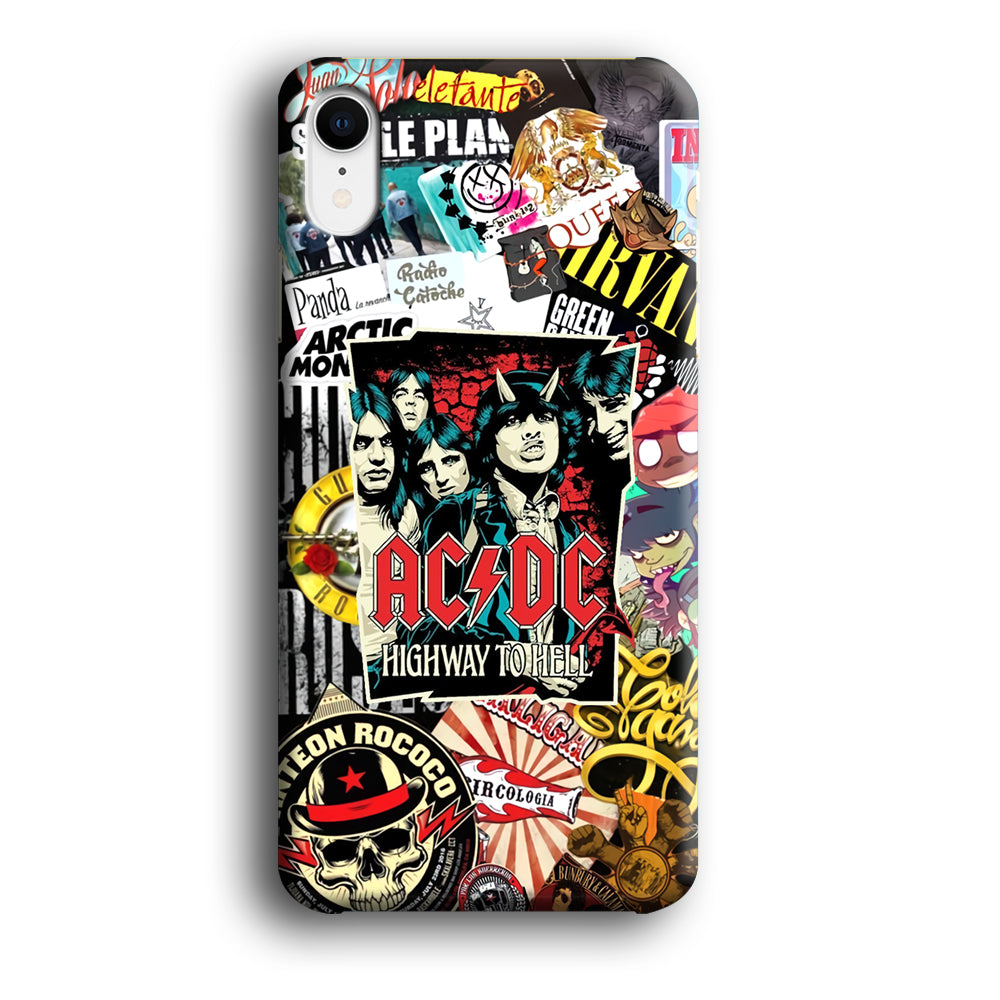 ACDC on Highway To Hell iPhone XR Case