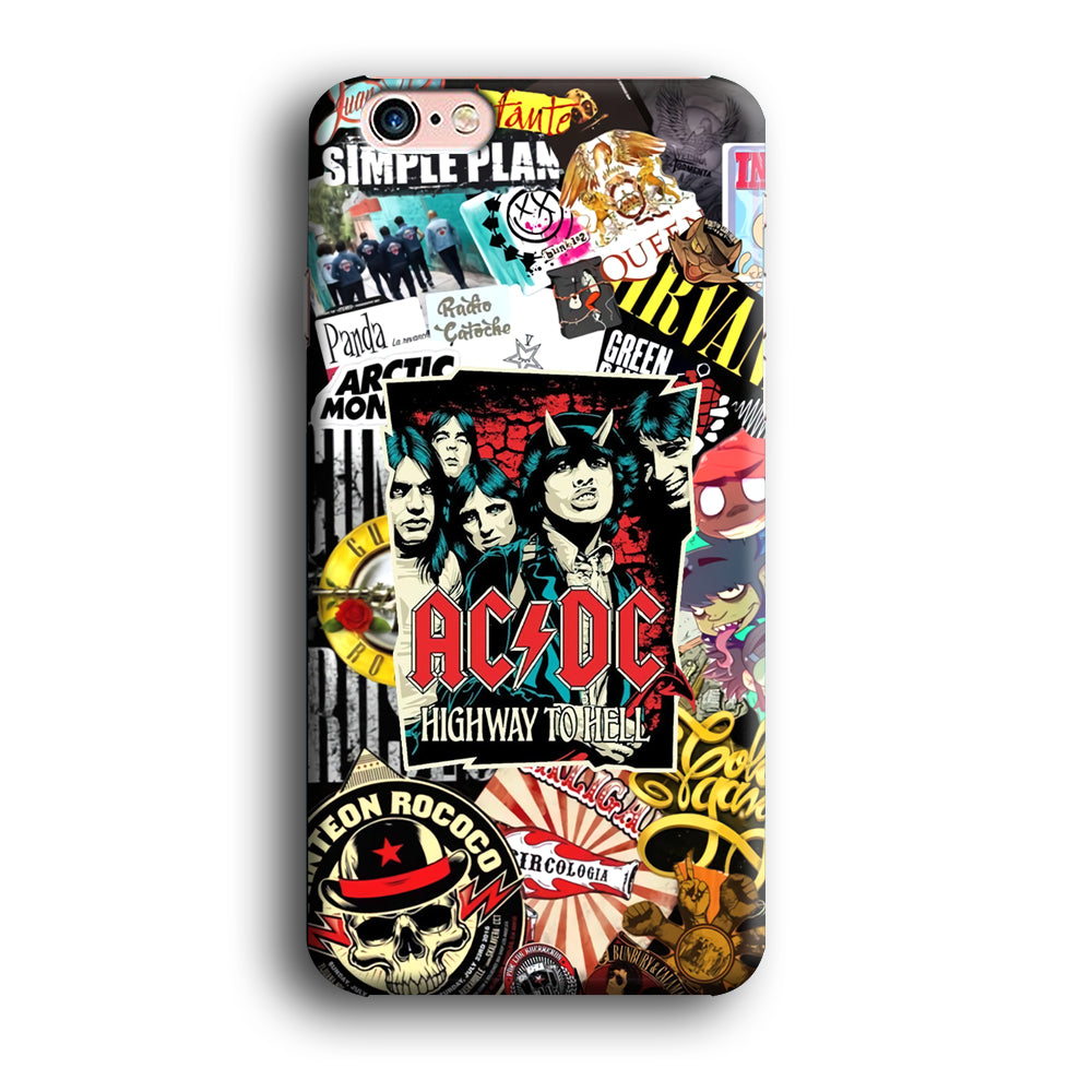 ACDC on Highway To Hell iPhone 6 | 6s Case