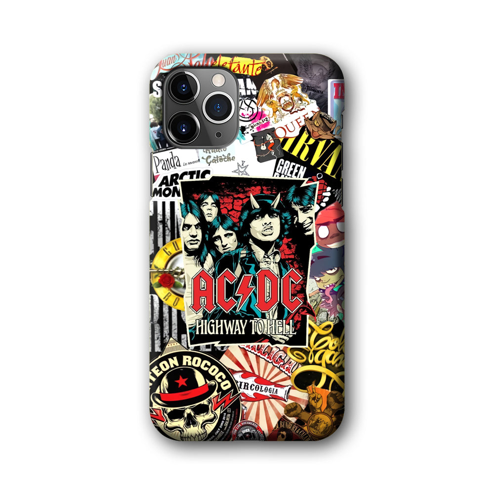 ACDC on Highway To Hell iPhone 11 Pro Case