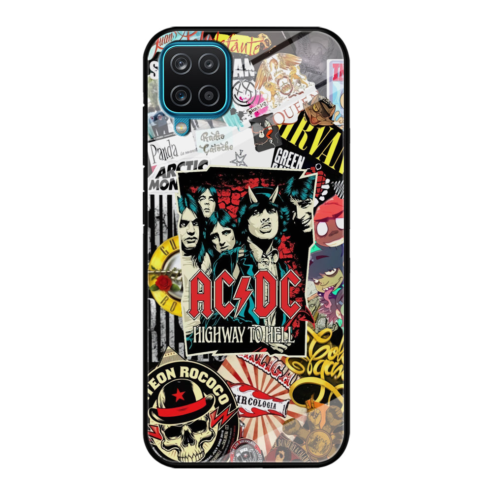 ACDC on Highway To Hell Samsung Galaxy A12 Case