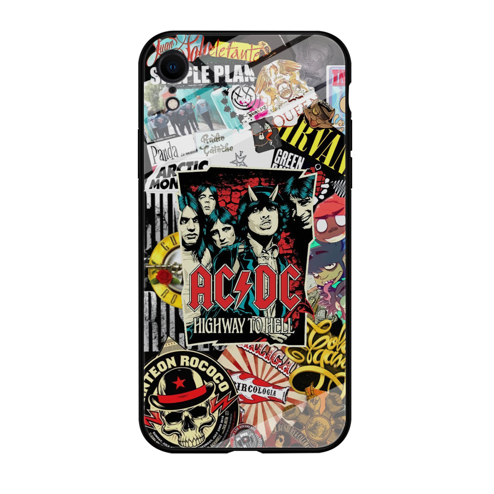 ACDC on Highway To Hell iPhone XR Case