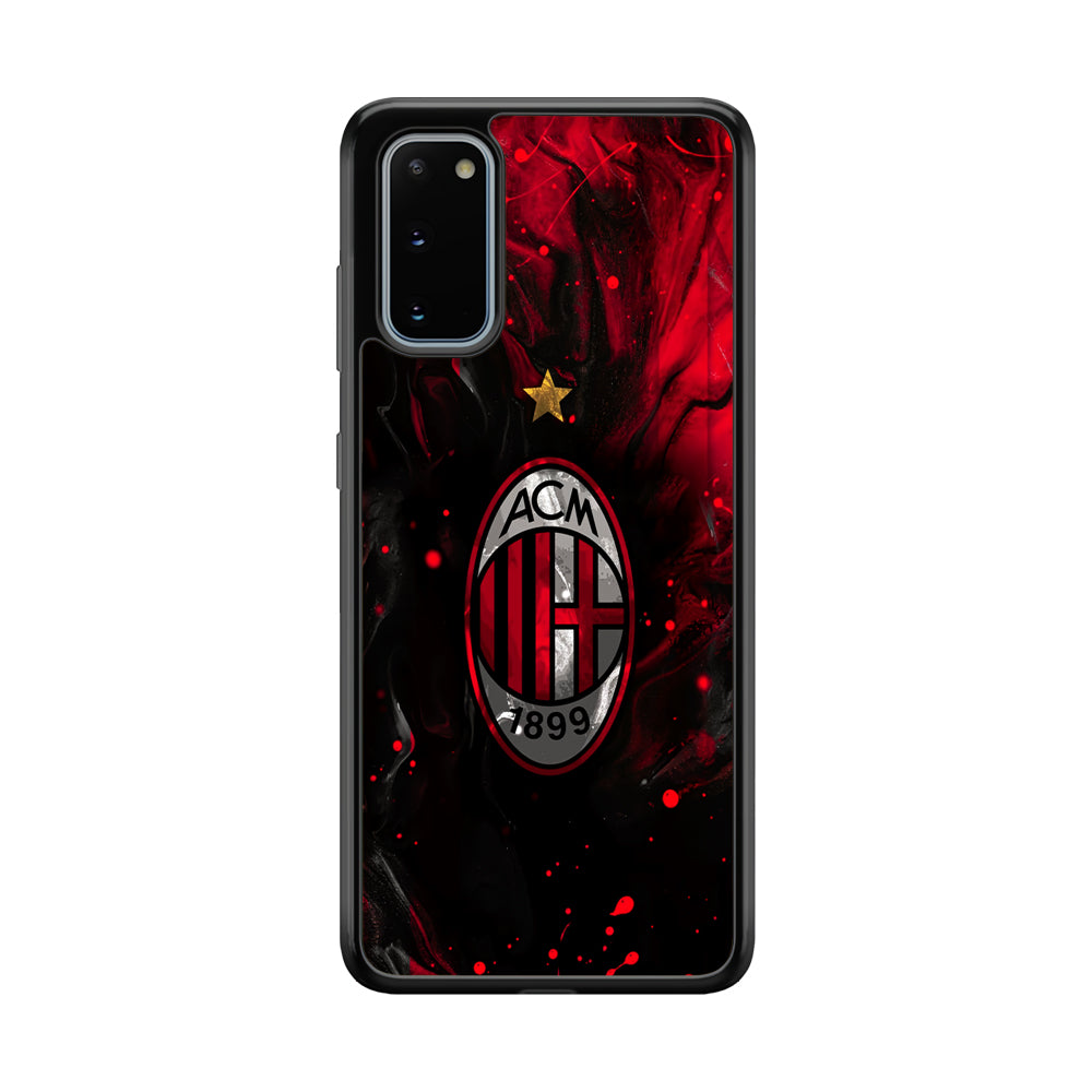 AC Milan Red from Nature Samsung Galaxy S20 Case