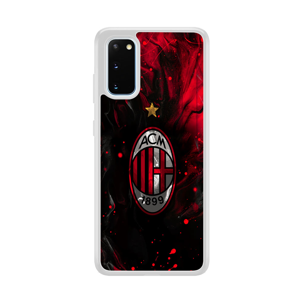 AC Milan Red from Nature Samsung Galaxy S20 Case