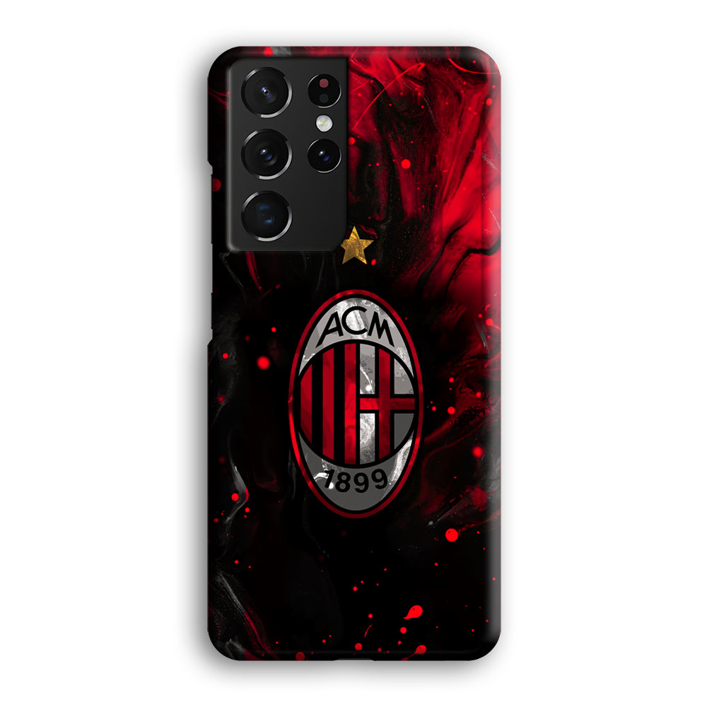 AC Milan Red from Nature Samsung Galaxy S21 Ultra Case