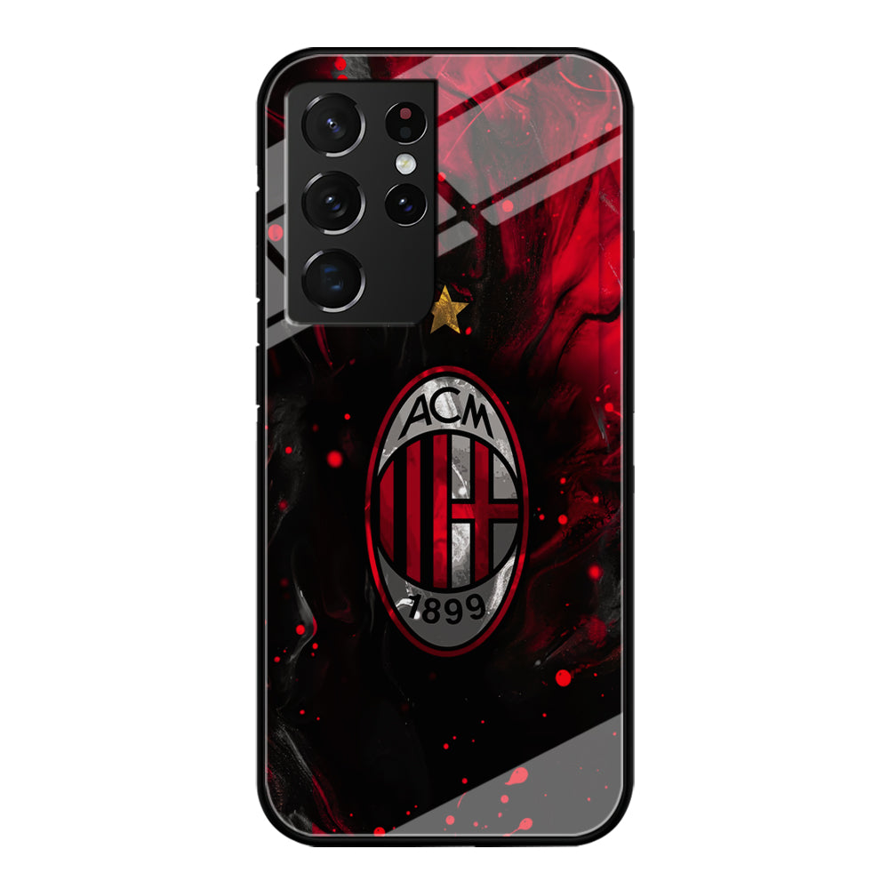 AC Milan Red from Nature Samsung Galaxy S21 Ultra Case