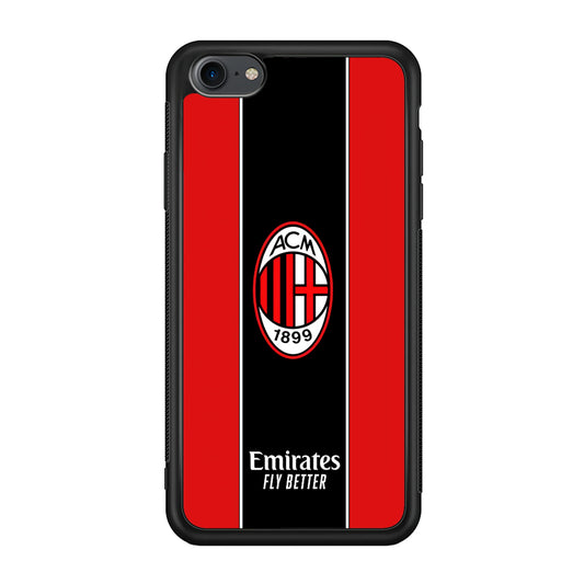 AC Milan Stripe of Jersey iPhone 8 Case