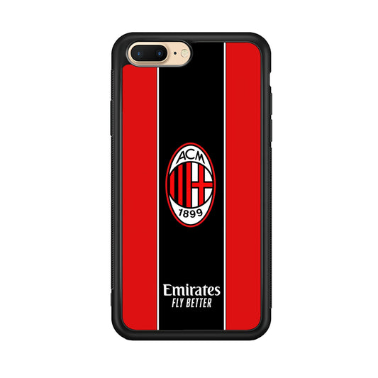 AC Milan Stripe of Jersey iPhone 8 Plus Case