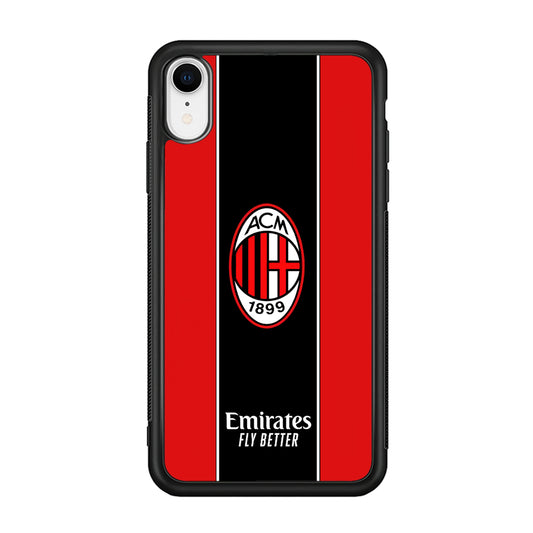 AC Milan Stripe of Jersey iPhone XR Case