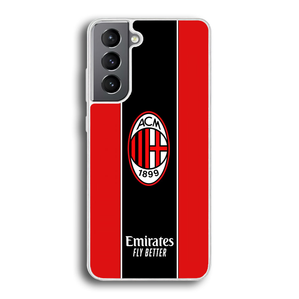 AC Milan Stripe of Jersey Samsung Galaxy S21 Case