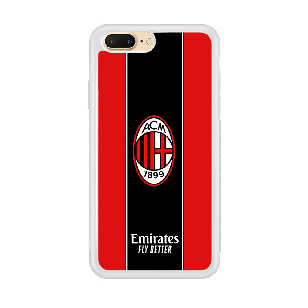 AC Milan Stripe of Jersey iPhone 8 Plus Case