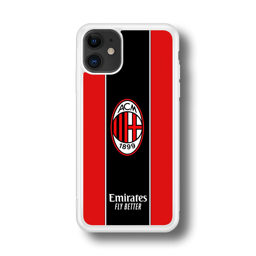 AC Milan Stripe of Jersey iPhone 11 Case