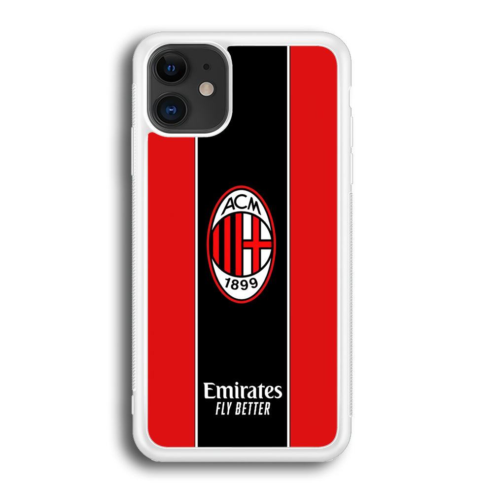 AC Milan Stripe of Jersey iPhone 12 Case