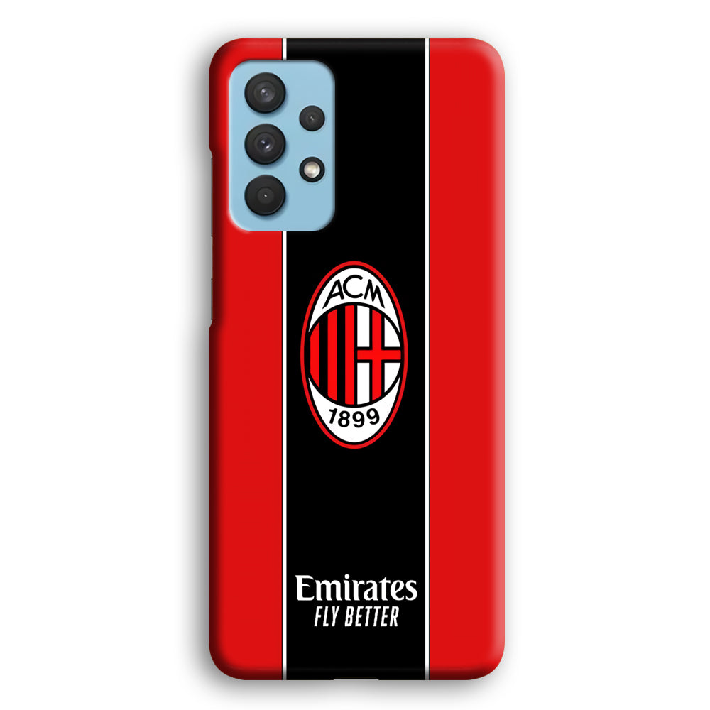 AC Milan Stripe of Jersey Samsung Galaxy A32 Case