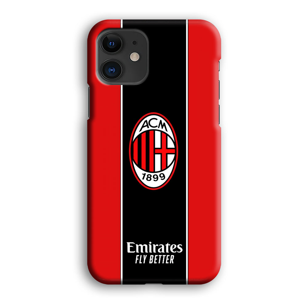 AC Milan Stripe of Jersey iPhone 12 Case