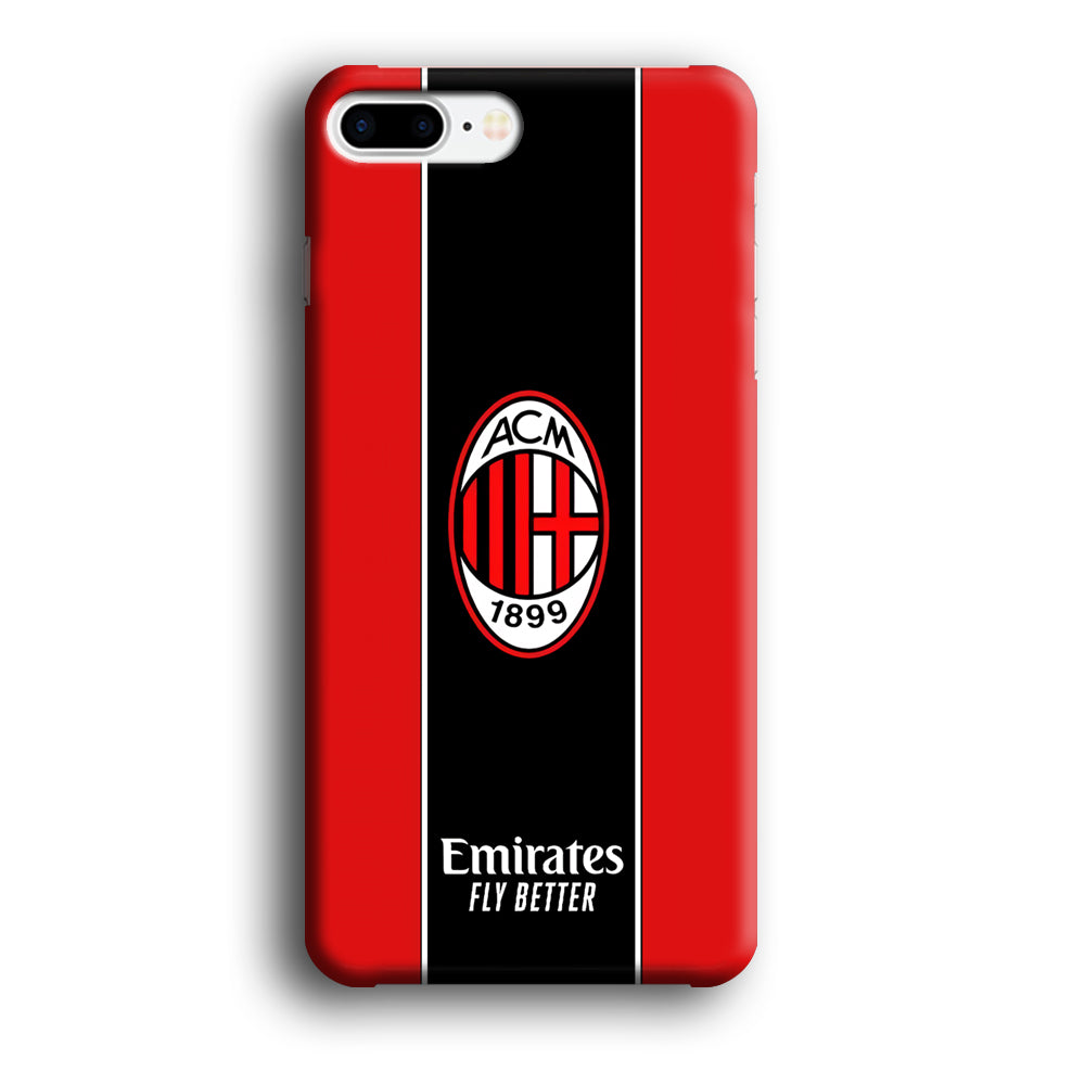 AC Milan Stripe of Jersey iPhone 8 Plus Case