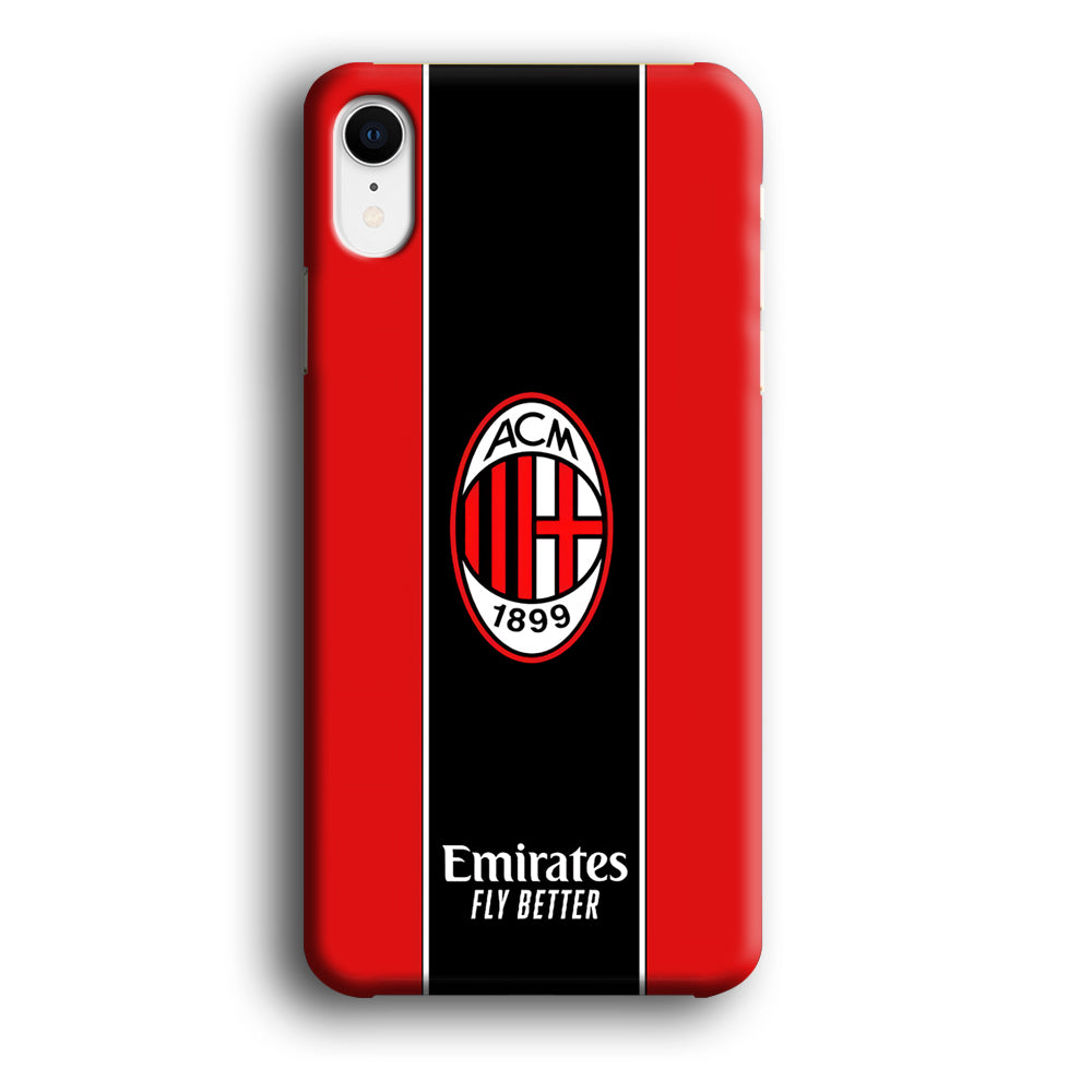 AC Milan Stripe of Jersey iPhone XR Case