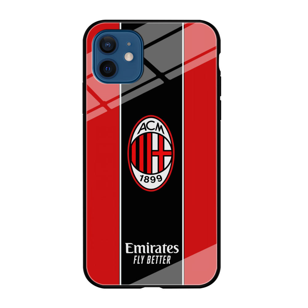 AC Milan Stripe of Jersey iPhone 12 Case