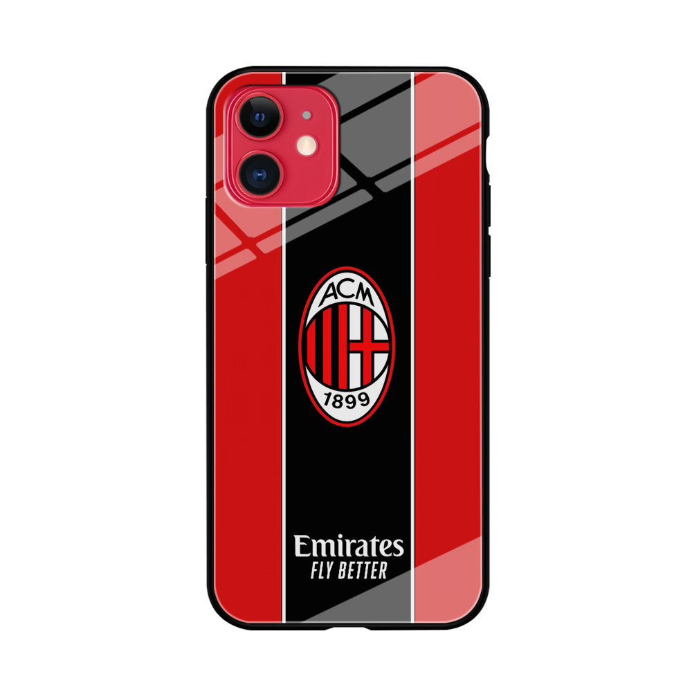 AC Milan Stripe of Jersey iPhone 11 Case