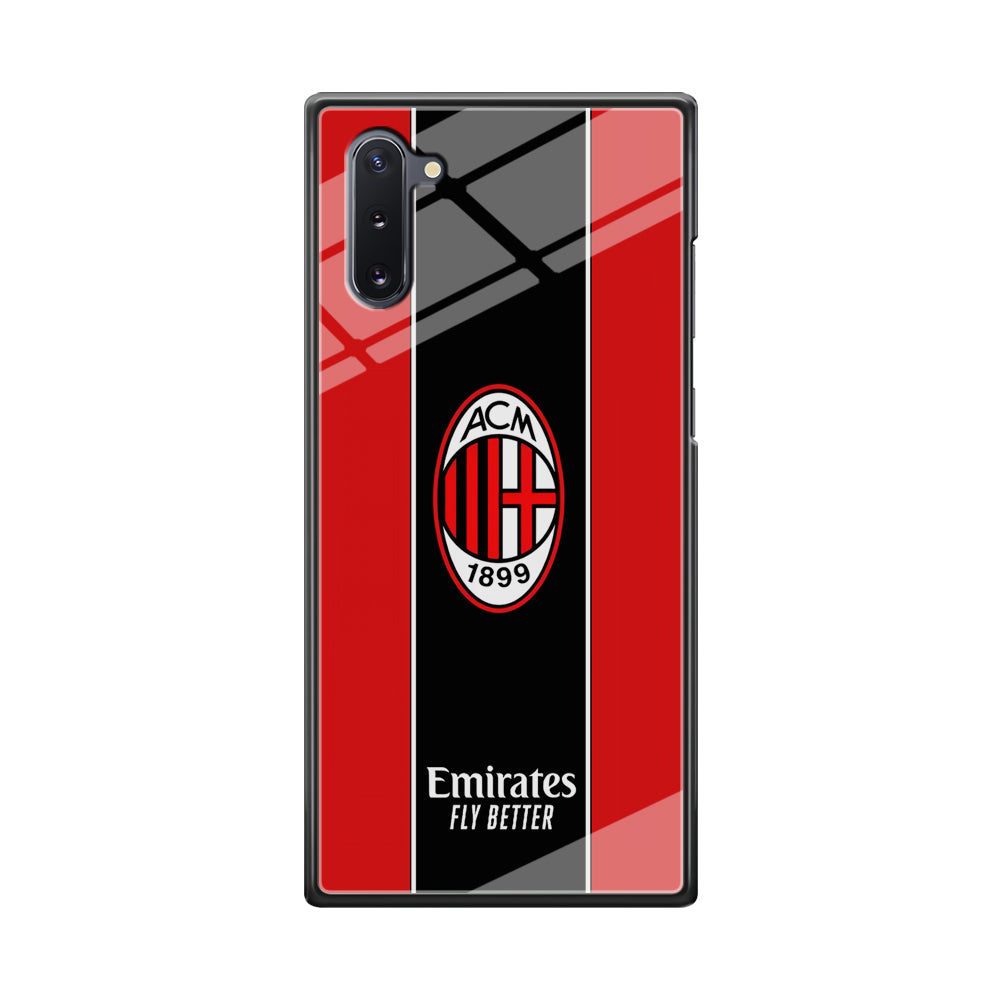 AC Milan Stripe of Jersey Samsung Galaxy Note 10 Case