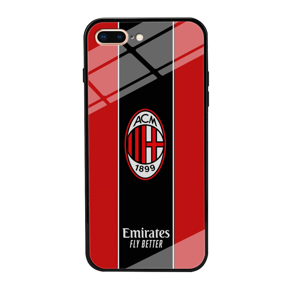 AC Milan Stripe of Jersey iPhone 8 Plus Case