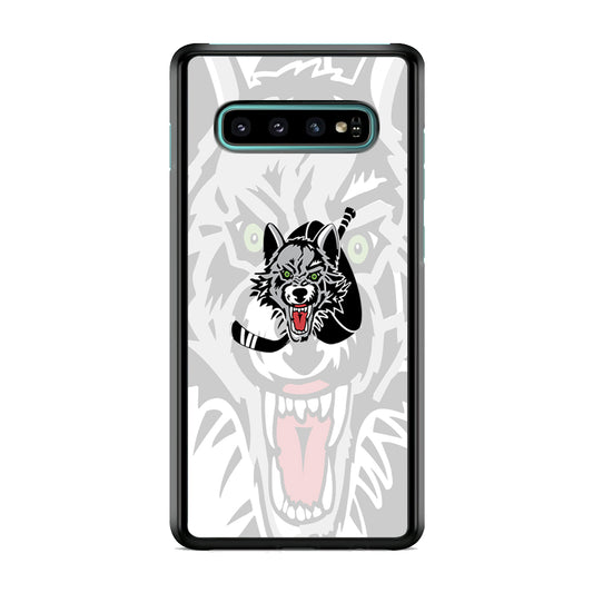 AHL Chicago Wolves Logo Samsung Galaxy S10 Case