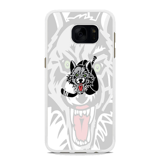 AHL Chicago Wolves Logo Samsung Galaxy S7 Edge Case