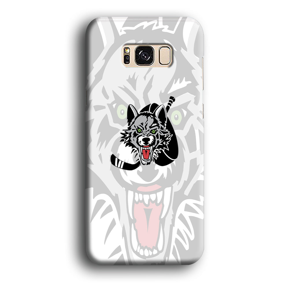 AHL Chicago Wolves Logo Samsung Galaxy S8 Plus Case 3D Case