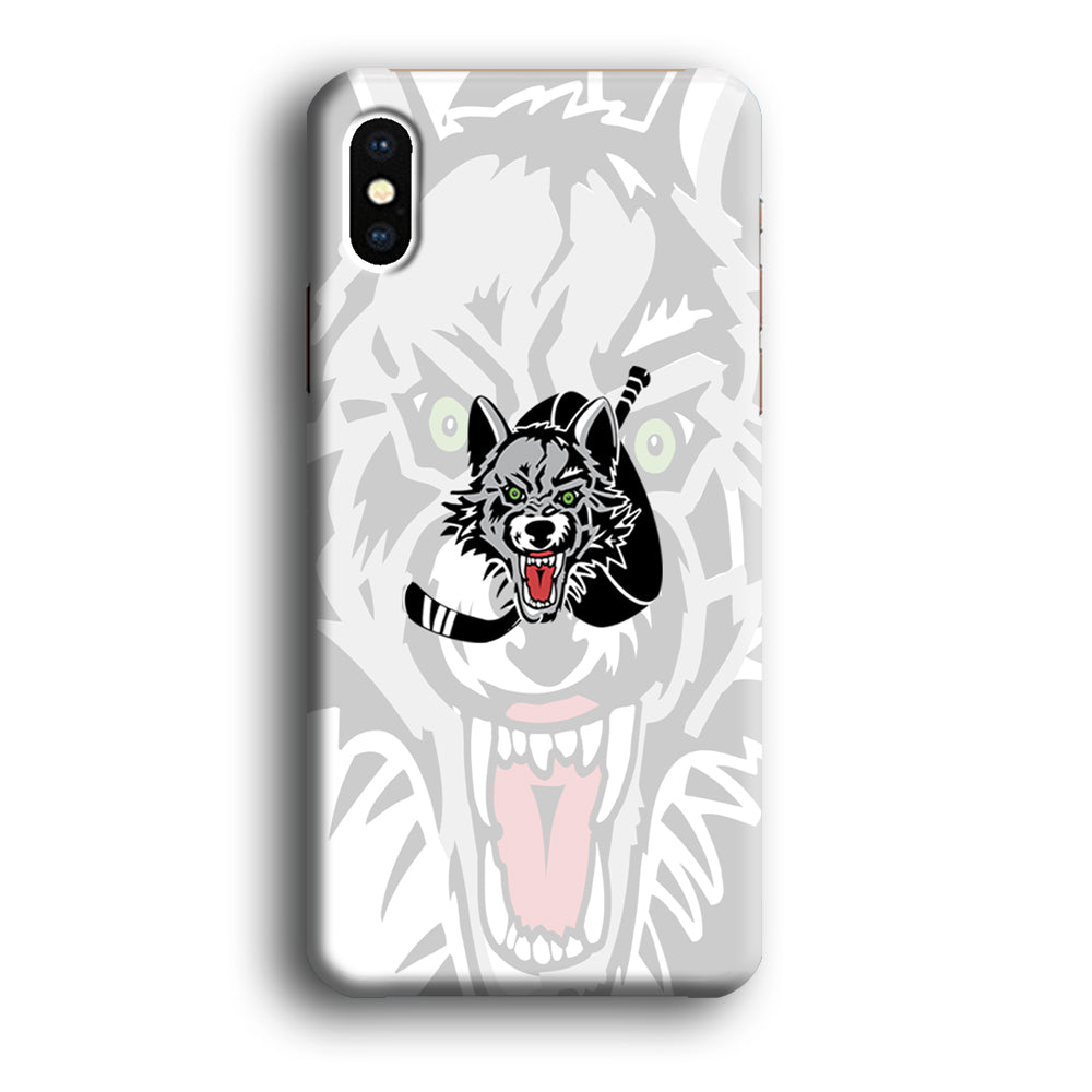 AHL Chicago Wolves Logo iPhone X Case
