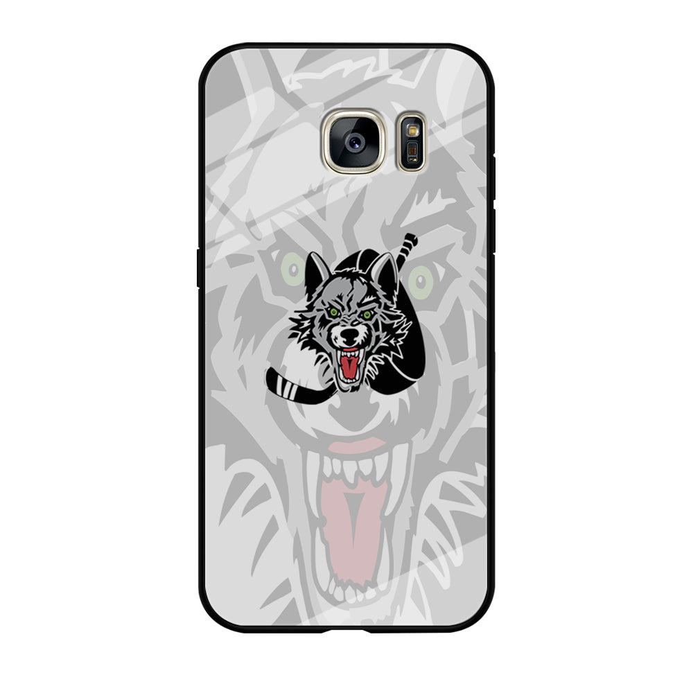 AHL Chicago Wolves Logo Samsung Galaxy S7 Edge Case