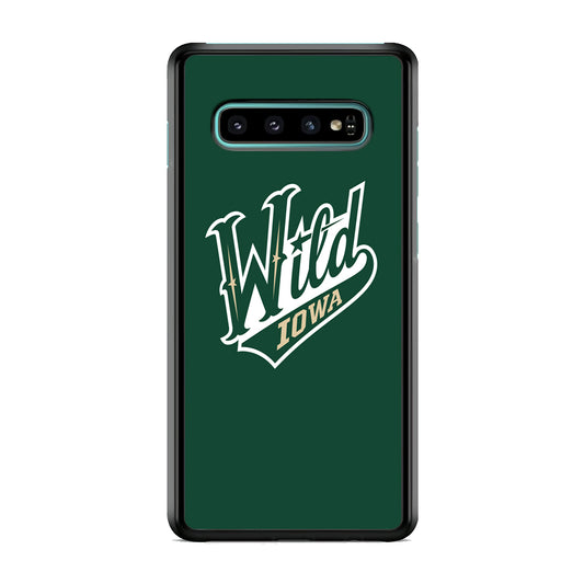AHL Iowa Wild Emblem Samsung Galaxy S10 Case