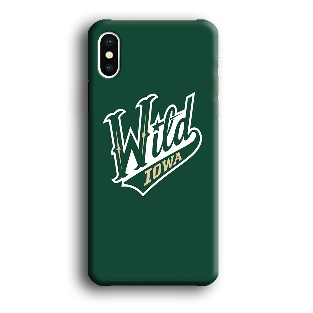 AHL Iowa Wild Emblem iPhone XS MAX Case