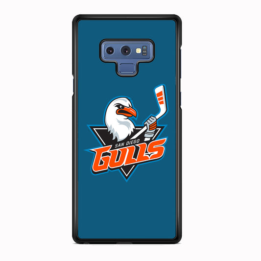 AHL San Diego Gulls Logo Samsung Galaxy Note 9 Case