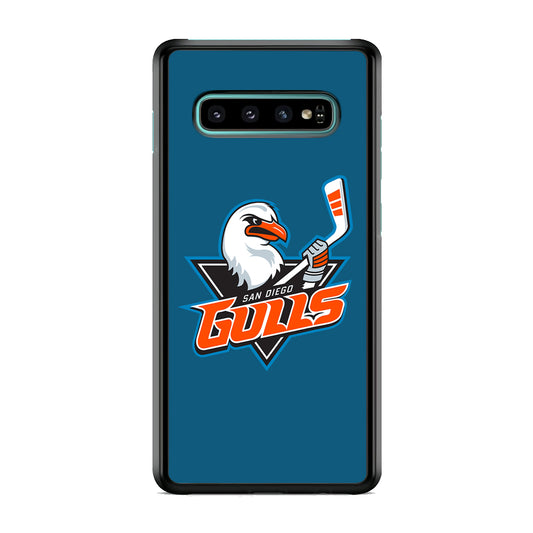 AHL San Diego Gulls Logo Samsung Galaxy S10 Case