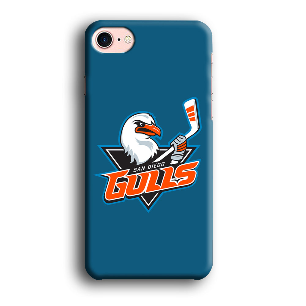 AHL San Diego Gulls Logo iPhone 8 Case
