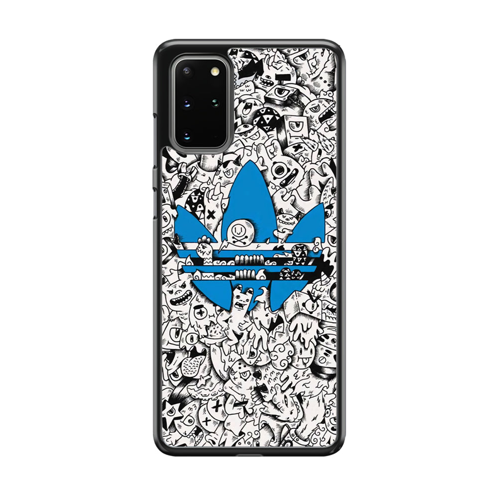 Adidas B&W Doodle Samsung Galaxy S20 Plus Case