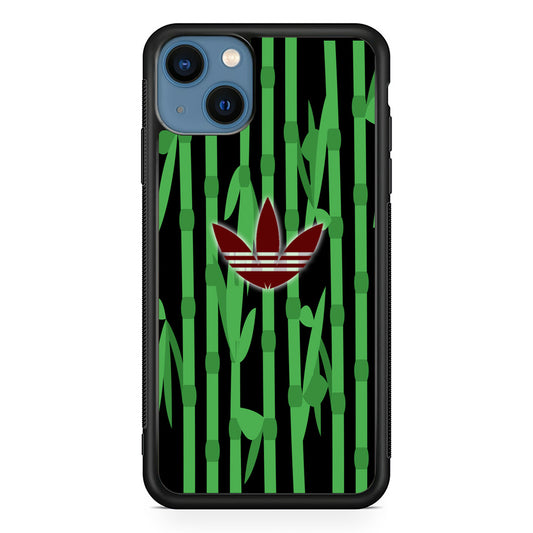 Adidas Bamboo Maroon Logo iPhone 13 Case