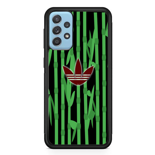 Adidas Bamboo Maroon Logo Samsung Galaxy A52 Case