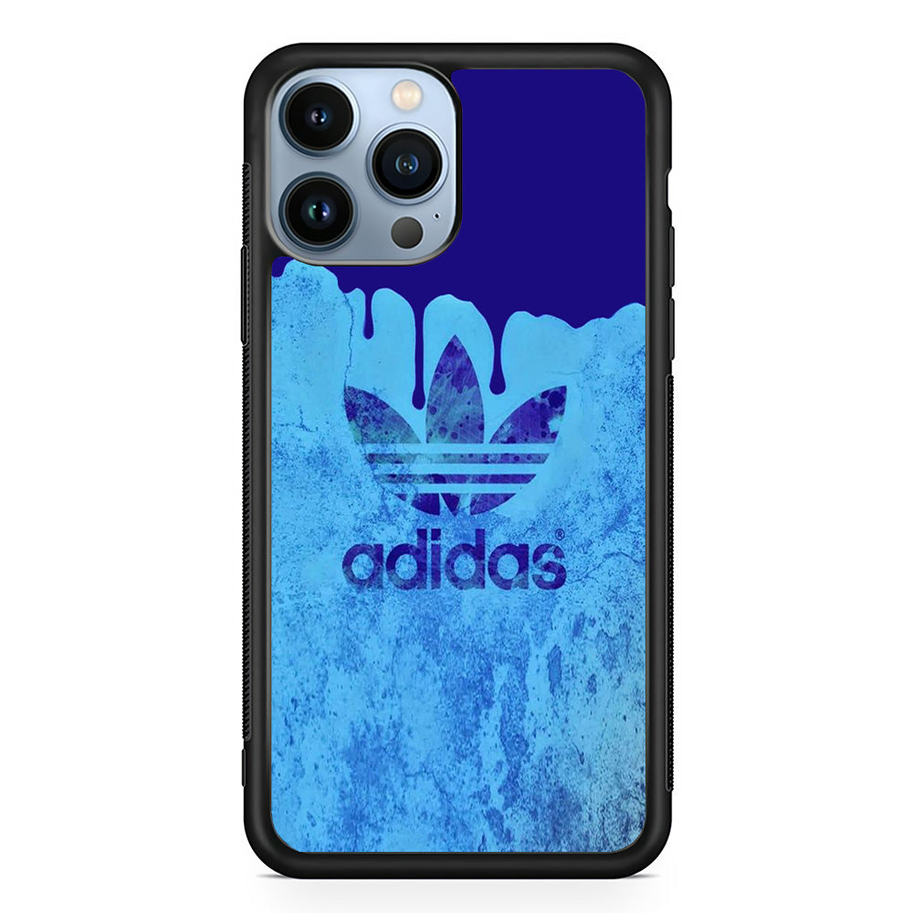 Adidas Blue Paint iPhone 13 Pro Max Case