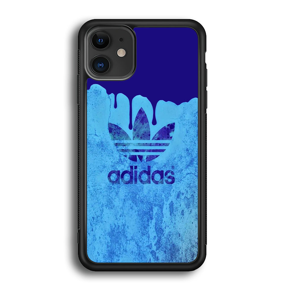 Adidas Blue Paint iPhone 12 Case