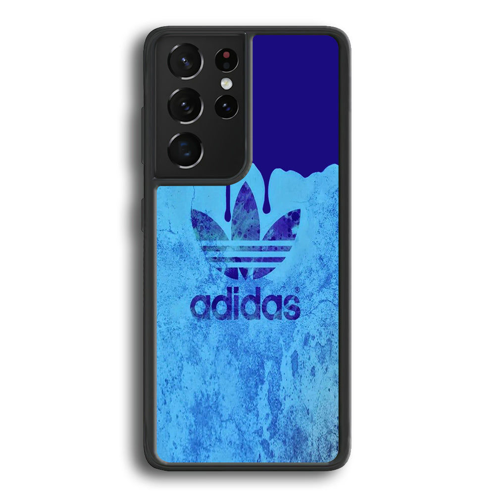 Adidas Blue Paint Samsung Galaxy S21 Ultra Case