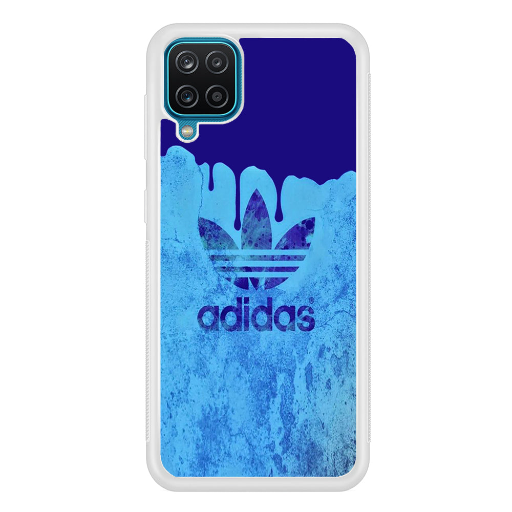 Adidas Blue Paint Samsung Galaxy A12 Case