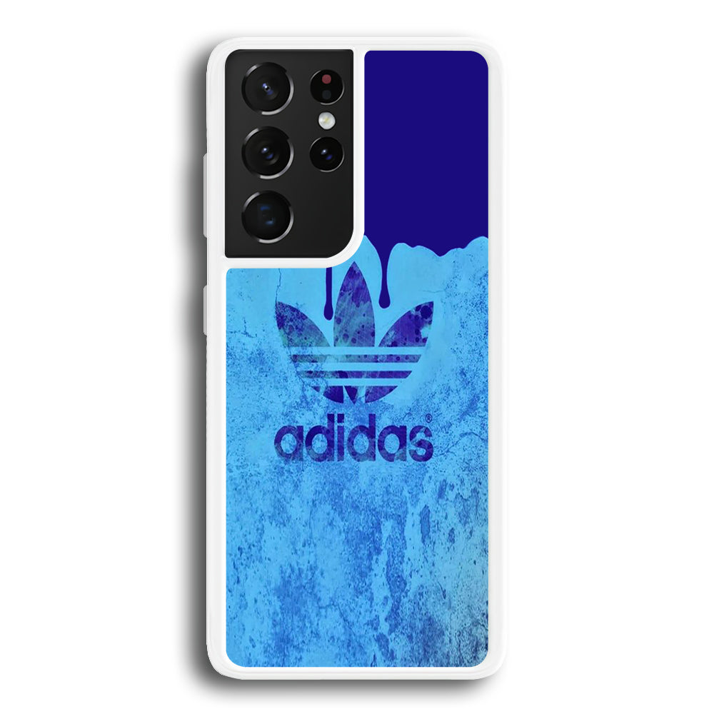 Adidas Blue Paint Samsung Galaxy S21 Ultra Case