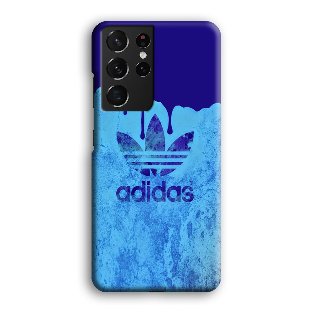 Adidas Blue Paint Samsung Galaxy S21 Ultra Case