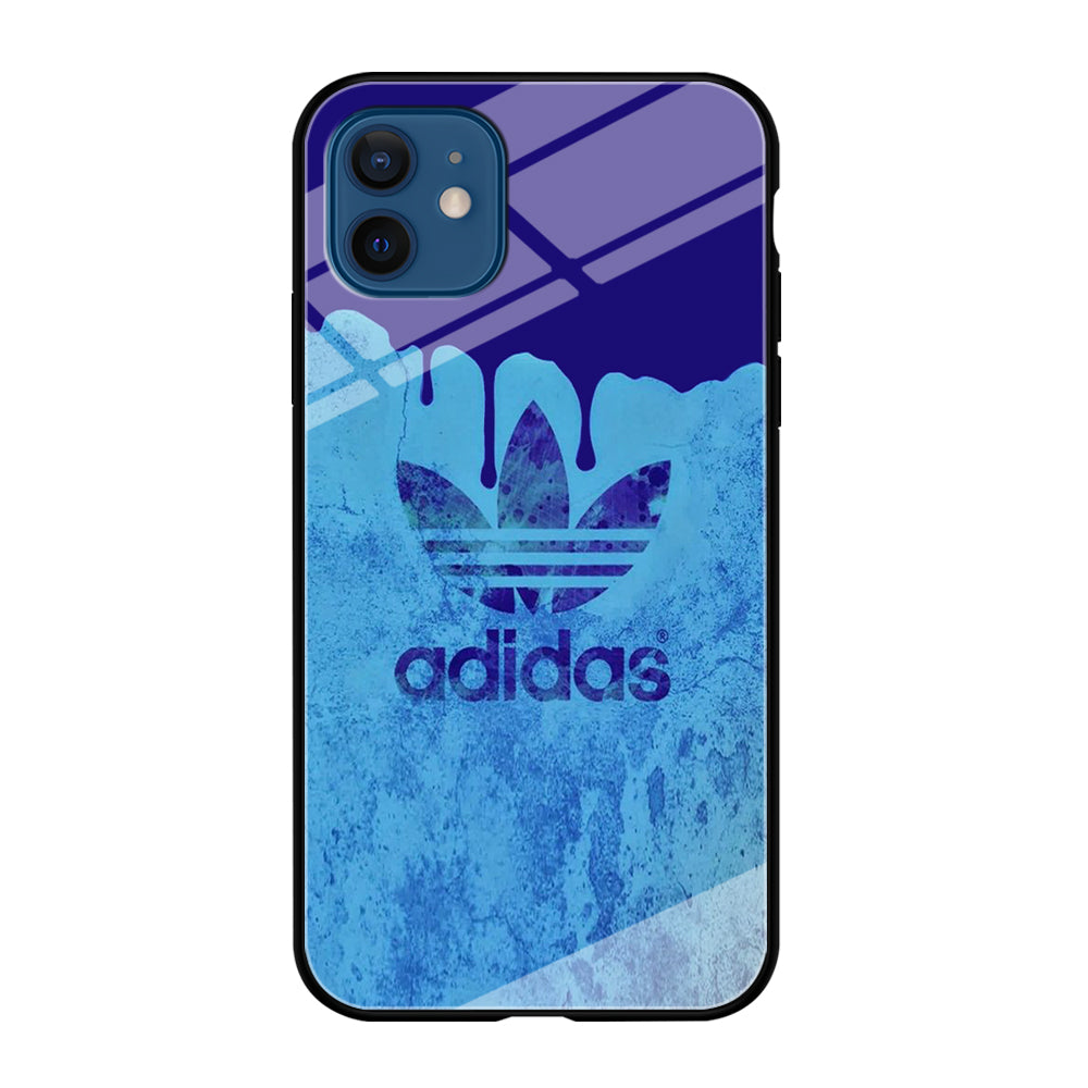 Adidas Blue Paint iPhone 12 Case