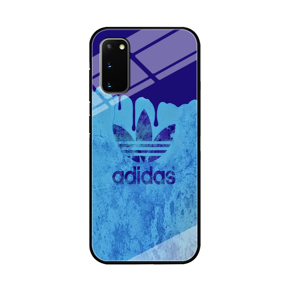 Adidas Blue Paint Samsung Galaxy S20 Case